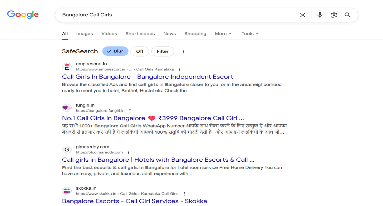 Ajmer Call Girls Google's Trusted